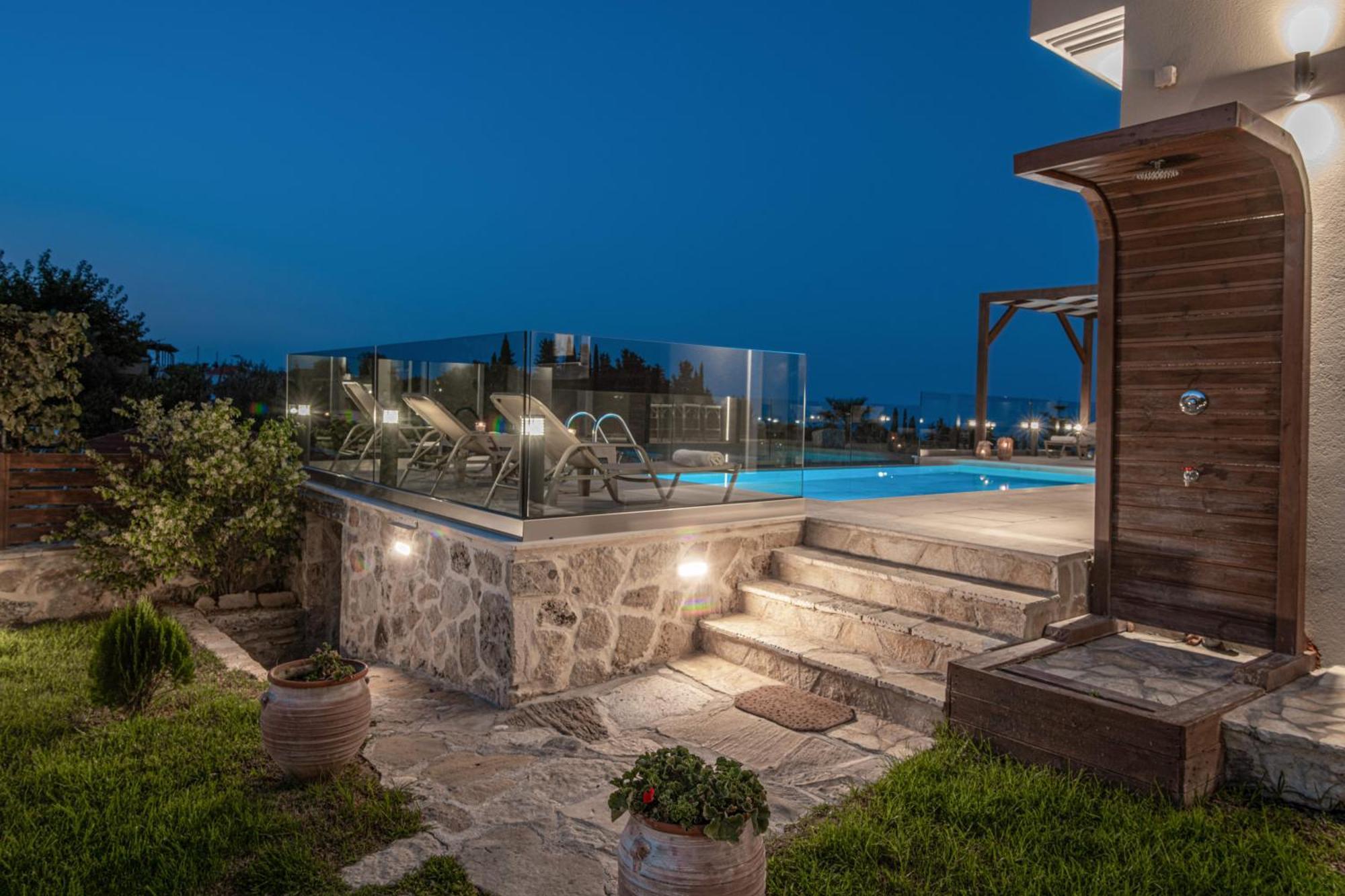 Lazai Villa Kato Yerakarion Екстер'єр фото