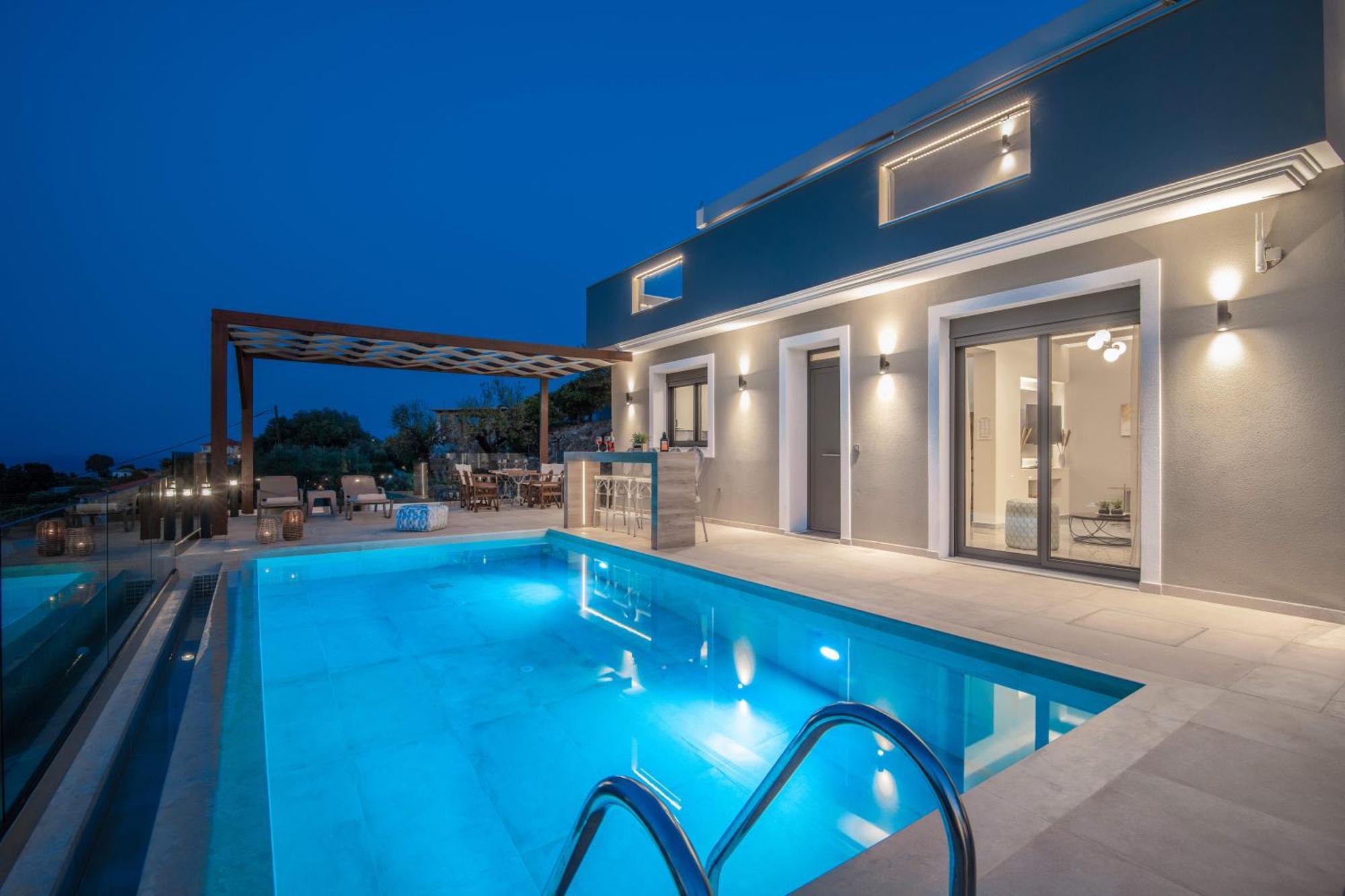 Lazai Villa Kato Yerakarion Екстер'єр фото