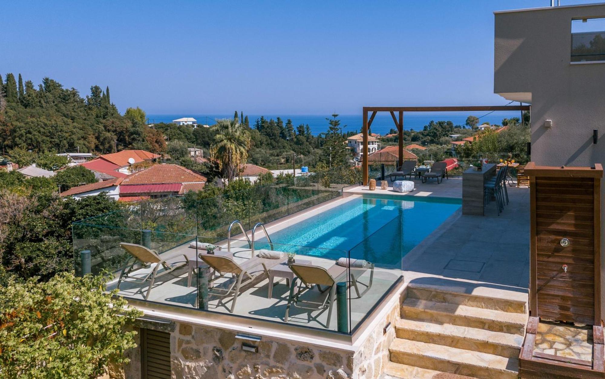 Lazai Villa Kato Yerakarion Екстер'єр фото