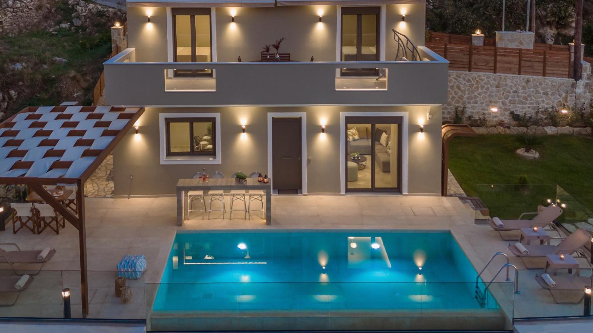 Lazai Villa Kato Yerakarion Екстер'єр фото